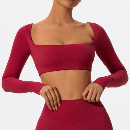 Long sleeved fitness T-shirt - Gym Gear Express